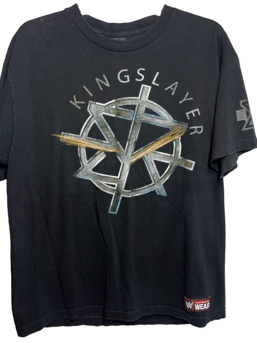 WWE Seth Rollins King Slayer Wrestling Mens Large Short Sleeve Graphic T Shirt